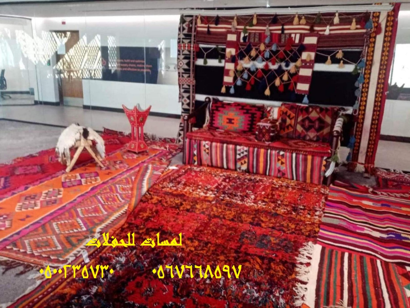 تأجير خيام شعبية في الرياض ، دلات قهوة كبيرة مع فرق شعبية 8597 766 056