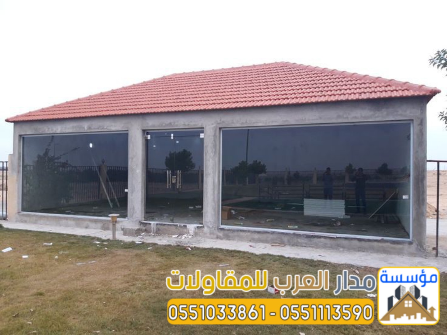تنفيذ ملاحق خارجية اسمنت بورد بالرياض 0551033861