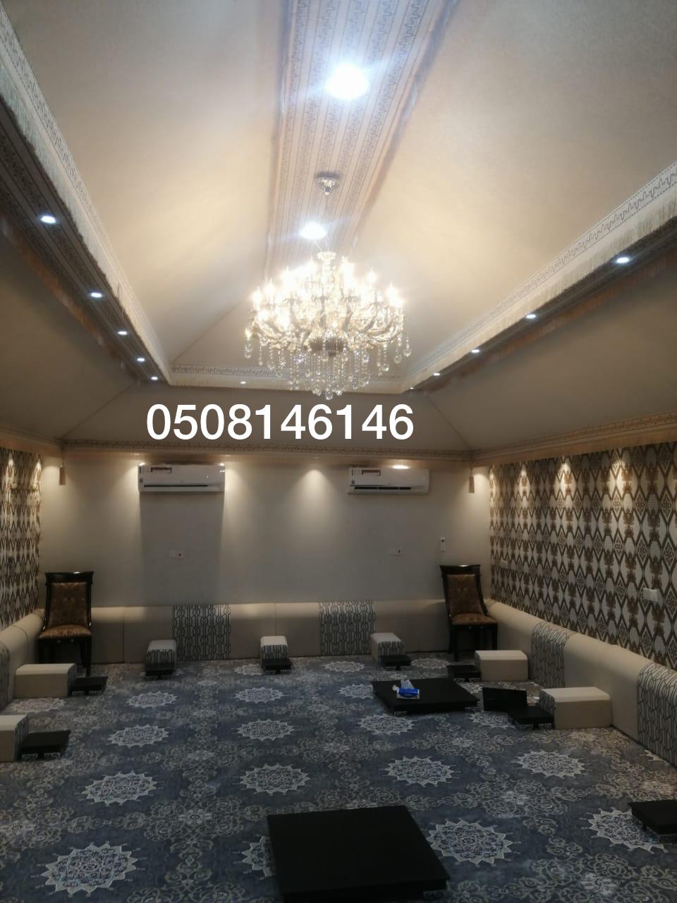 تفصيل خيام ملكيه   تفصيل خيام منزلية