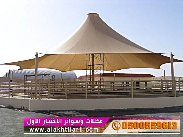 هناجر ابتكار مظلات وسواتر الاختيارالاولalakhttiar1.com نركب جميع انواع المظلات والسواتروالهناجرالتخصصي مظلات السيارات-O5OO559613