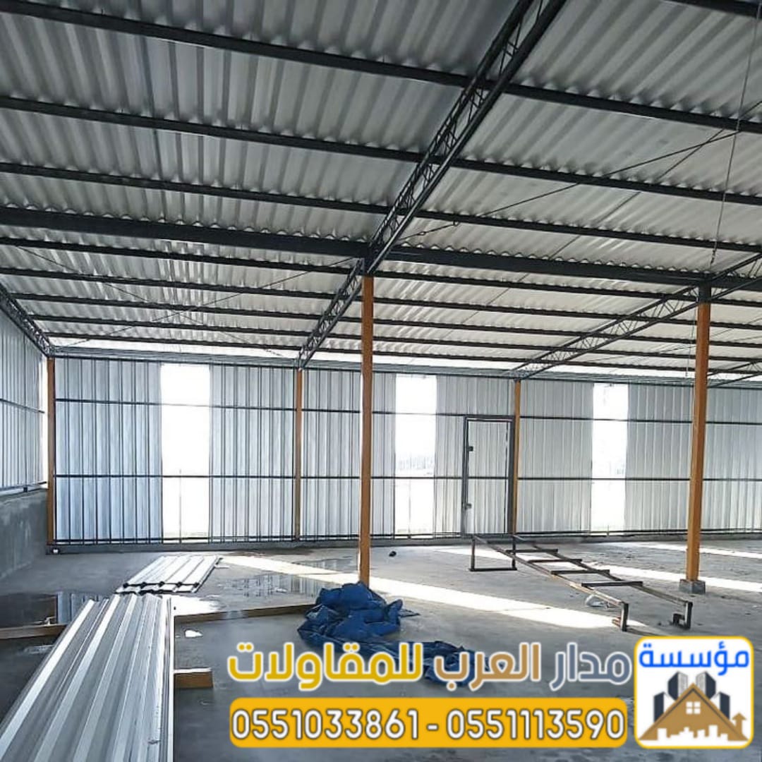 مقاول ساندوتش بانل بالرياض | تركيب ملاحق وهناجر ساندوتش بانل 0551033861