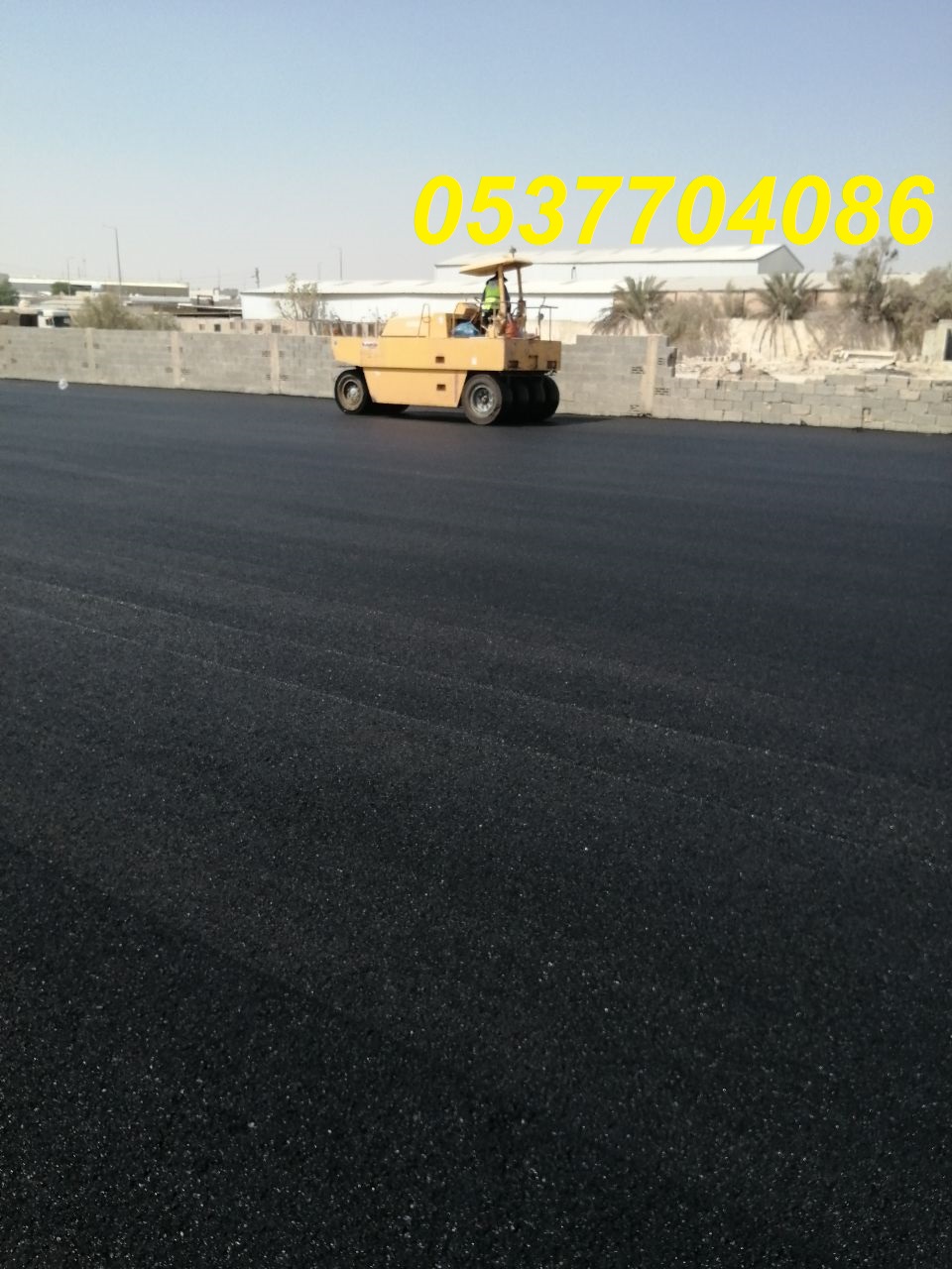 تنفيذ أعمال السفلتة و الطرق و واجهات المحلات بالرياض 086 704 37 05