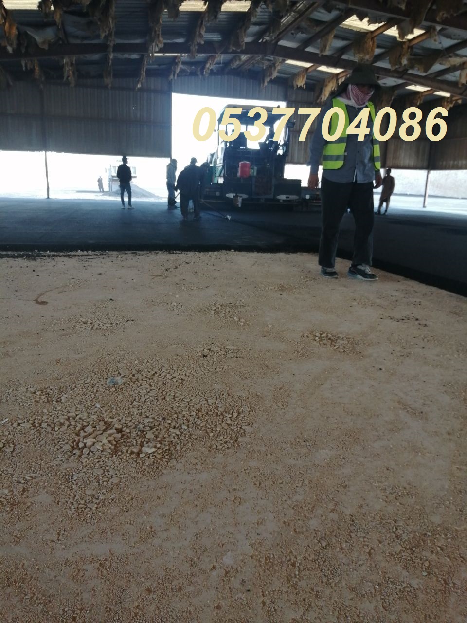 مقاول اسفلت بالرياض ، حفر و سفلتة الطرق بالرياض 0537704086