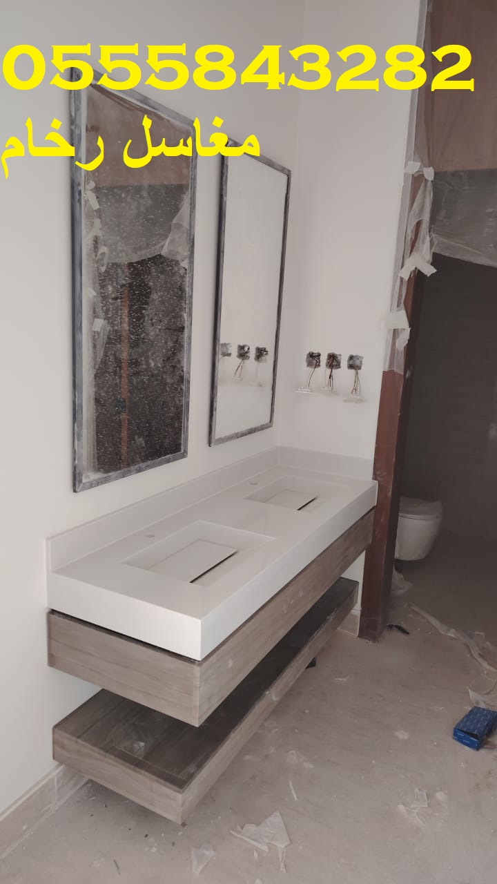 مغاسل رخام , بناء مغاسل رخام حمامات