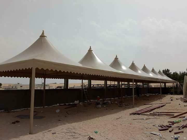 تركيب مظلات حديد ثقيل مع ضمان طويل